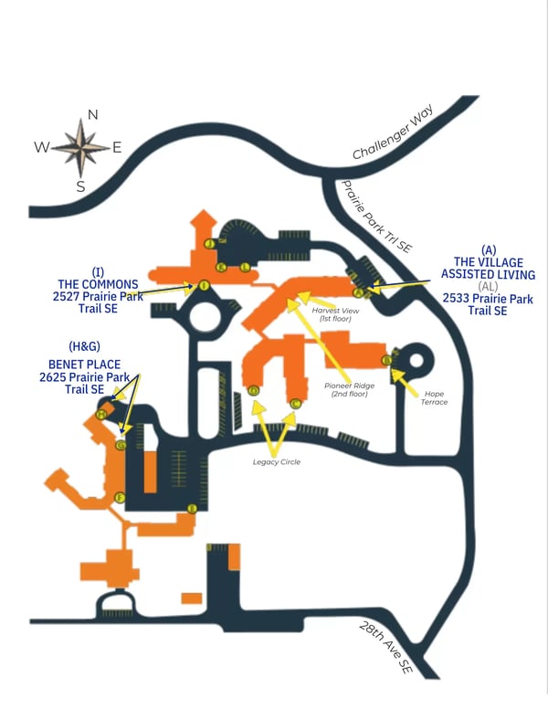 The Village Map for Website